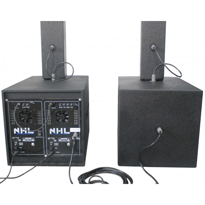 Coluna de som profissional 15 Bi-Amplificada 1400W com Bluetooth