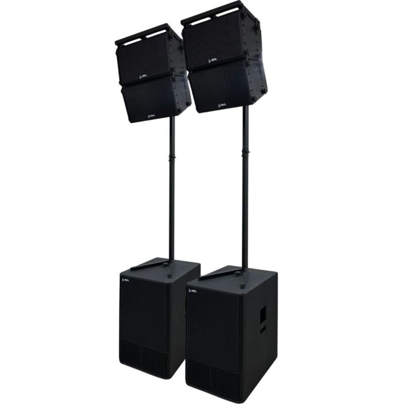 SONIC18（US PROJECT BLACK BASE） 2x10 Array (Line Ativo Kit サーフィン・ボディボード