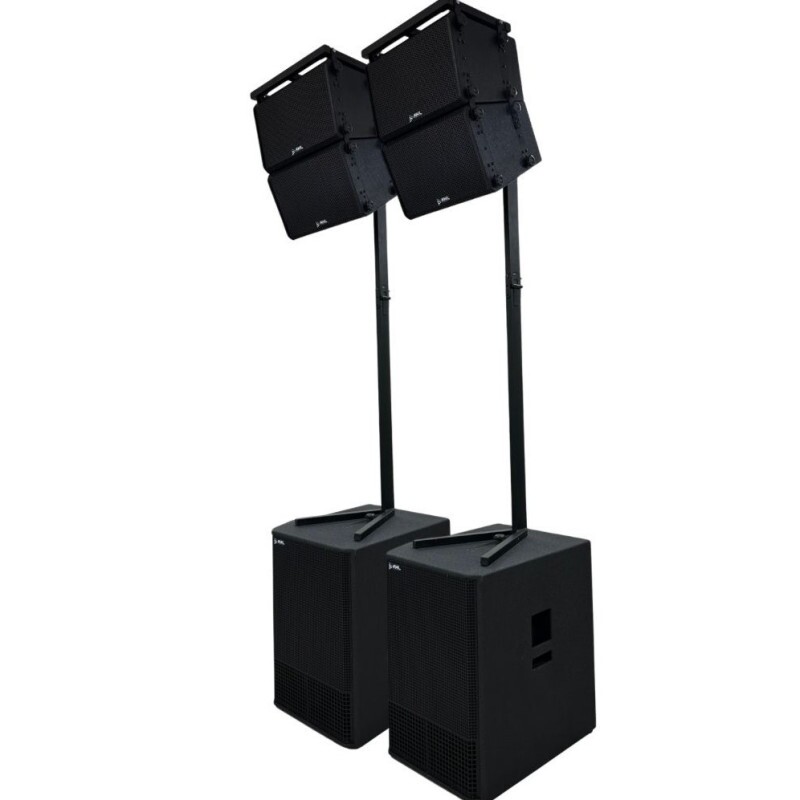 BLACK PROJECT SONIC18（US BASE） Kit Ativo Premium (Line Array 10