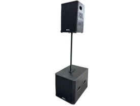 Kit Ativo ( 1X12" Ti + Sub 15" ) 2 Caixas 2300w TOP2301