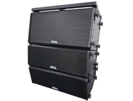 P.A. Line Array Ativo 1800W LF 2x12" + HF 2x8" + Ti LA12/8.1800A
