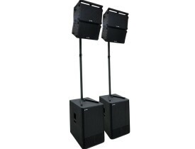 Kit Ativo Premium (Line Array 10"+Ti + Sub 18" ) 6 Caixas Sistema SPL8400