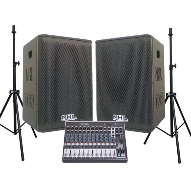 KIT Caixas Ativa + Passiva Fal NHL 1600w 15