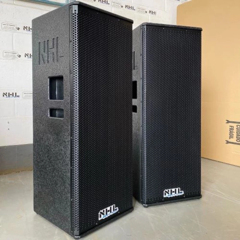 Caixas Ativa + Passiva Line 2x 12