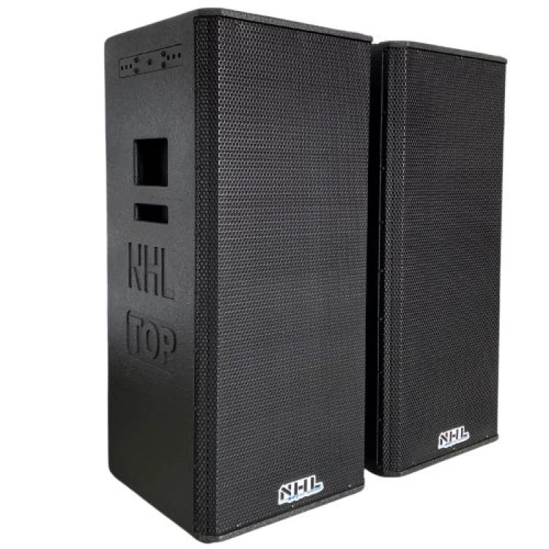 Caixas Ativa + Passiva ( 1800w ) 2x15