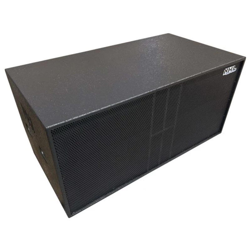 Caixa Acústica Ativa Sub Woofer NHL 2X 18'' 1800w