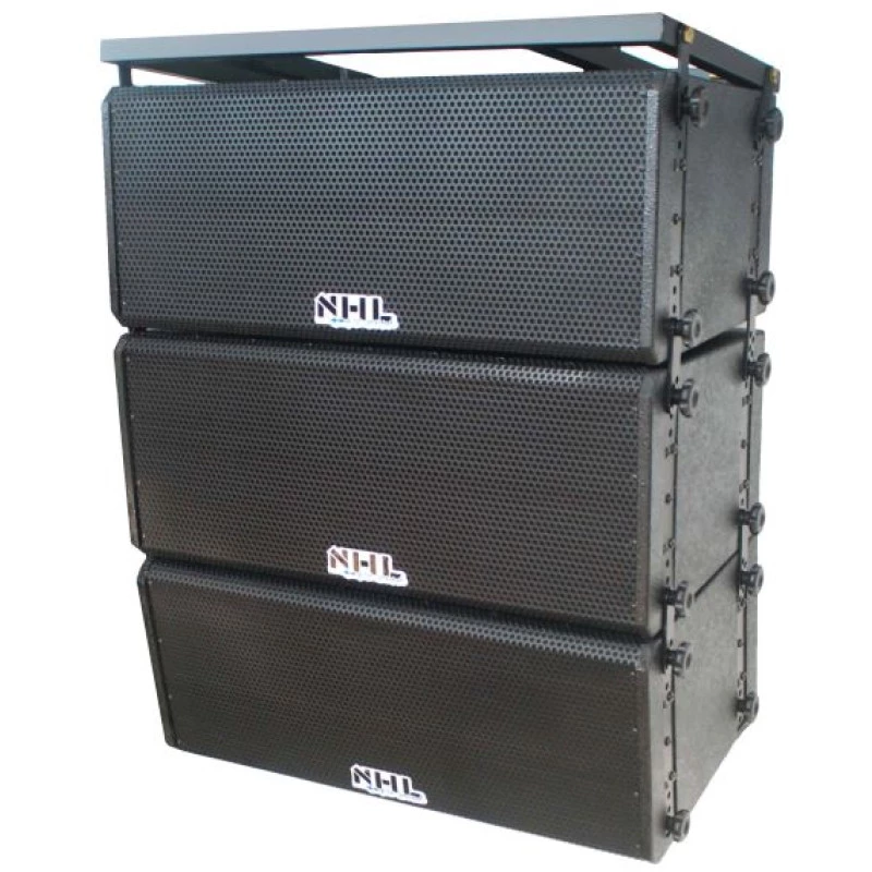 P.A. Line Array Ativo 1800W 2x10 + Ti ( Triplo ) LA10.1850APP
