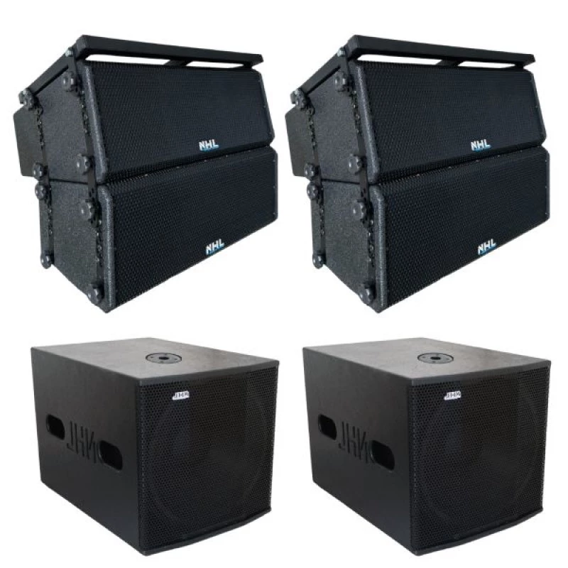 Kit Ativo (Line Array 2x8