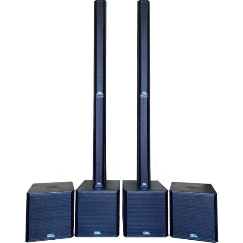 Kit Ativo Line Vertical (Colunas + Sub 18