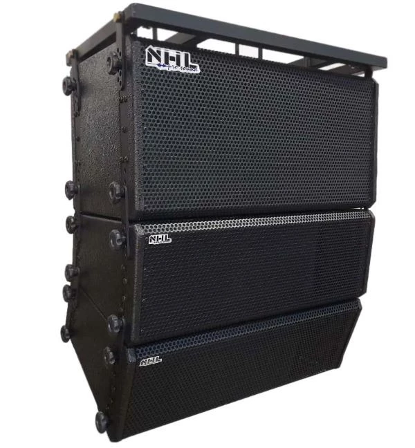 P.A. Line Array Ativo 1800W LF 2x12