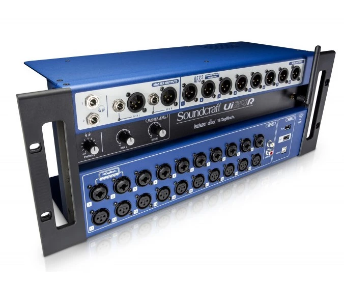 Soundcraft Ui24R デジタルミキサー　モニターセット Mesa De Som Digital Soundcraft Ui24r | Harman