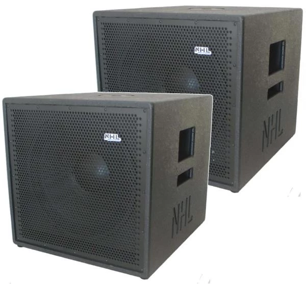Caixas Ativa + Passiva Sub Woofer 15