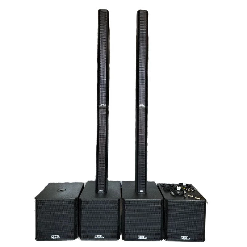 Kit Ativo Line Vertical (Colunas + Sub 18