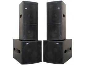 Kit Ativo (2x12" Ti + Sub 18" Compact) 4 Caixas 4800w PRO4801