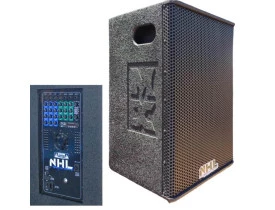 Caixa Acustica Ativa 12" 800W MX12.800A c/ Mixer 6ch integrado USB, Bluetooth