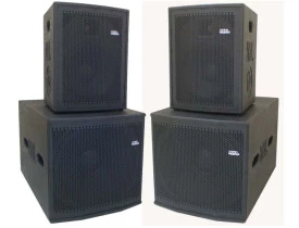 Kit Ativo (1x12" Ti + Sub 18" Compact) NHL 4 Caixas 2600w PRO2604
