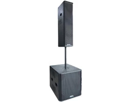 Kit Ativo (4x6"+ti + Sub 18") 2 caixas 2500w  Easylink EL2500