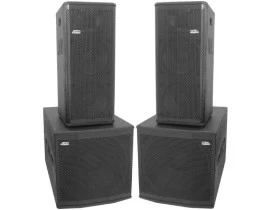 Kit Ativo NHL ( 2x10" Ti + Sub 18" Compact ) 4 Caixas 3200w PRO3201