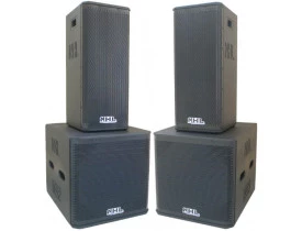Kit Ativo NHL ( Line 2x10" Ti + Sub 18" ) 4 Caixas 3600w TOP3602
