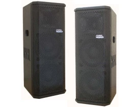  Caixas Ativa + Passiva Line 2x8" 1000W LV8.1000AP