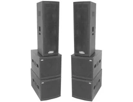 Kit Ativo ( 3X12"Ti + Sub 18" ) 6 Caixas 6200w PRO6206