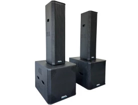 Kit Ativo ( 4X8" Ti + Sub 18" ) 4 Caixas 5000w TOP5004
