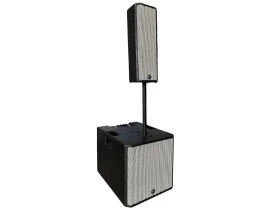 Kit Ativo (Coluna Slim + Sub 15") Apex1400 Bluetooth