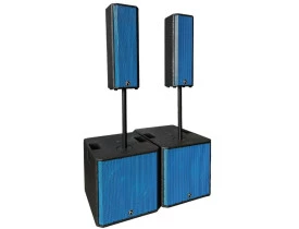 Kit Ativo (Coluna Slim + Sub 15") Apex2000 Bluetooth ESTEREO