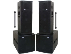 Kit Ativo (2x12" Ti + Sub 18" Compact) 4 Caixas 5600w PRO5601