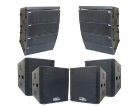  Kit Ativo (Line Array 8" Ti + Sub 15") 8 Cxs 6800w LA6801