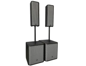 Kit Ativo (Coluna Slim + Sub 12") Elite1800 Bluetooth ESTEREO