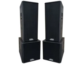  Kit Ativo ( 2X15" Ti + Sub 18" ) 4 Caixas 5000w TOP5005