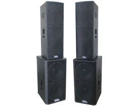 Kit Ativo ( 3x12" Ti + Sub DUPLO 15" ) 4 Caixas 6200w TOP6202