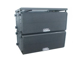 P.A. Line Array Ativo 1800W 2x10 + Ti (Par) hv10.1800AP