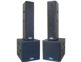 Kit Ativo ( 4X8" Ti + Sub 18" ) 4 Caixas 5000w TOP5004