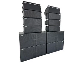 Kit Ativo (Line Array 2x10" Ti + Sub 18") NHL 12 Cxs 14400w LA14400