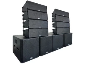 Kit Ativo (Line Array 2x8" + Sub 18") 12 Cxs 7600w LA7600