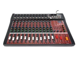 Mesa de som Mixer MXT MX-12u USB, Bluetooth, Efeitos, Equalizador 12ch