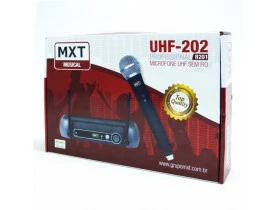 Microfone Sem Fio MXT UHF-202