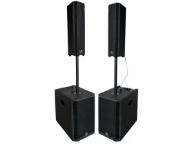 Kit Ativo (Coluna Slim + Sub 10") Prime1300 Bluetooth 