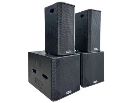 Kit Ativo ( 2x8" Ti + Sub 15" ) 4 Caixas 4600w TOP4608