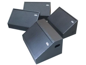 Caixas Ativa + Passivas (4 peças) Retorno Monitor 2x8" 1200W RM8.1200AP Compacto Slim