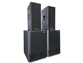 Kit Ativo Premium ( 2x10" Ti + Sub 18" ) 4 Caixas Sistema SPL8000 V2