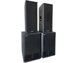 Kit Ativo Premium ( 2x12" Ti + Sub 18" ) 4 Caixas Sistema SPL8000