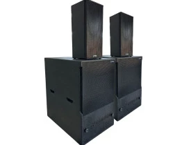 Kit Ativo Premium (10" Ti 2" + Sub 21" ) 4 Caixas Sistema SPL9000