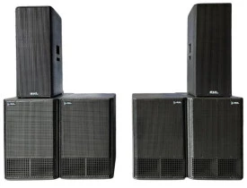 Kit Ativo Premium ( 2x12" Ti + Sub 18" ) 6 Caixas Sistema SPL9800