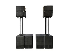Kit Ativo Premium ( 12" Ti + Sub 18" ) 8 Caixas Sistema SPL10000 v2