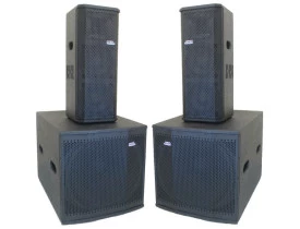  Kit Ativo (Line 2x8"+ti + Sub 18" Compact) 4 caixas 3000w PRO3008