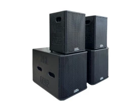 Kit Ativo ( 1X10" Ti + Sub 15" ) 4 Caixas 5200w TOP5202