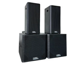  Kit Ativo ( 2X10" Ti + Sub 18" ) 4 Caixas 6000w TOP6001